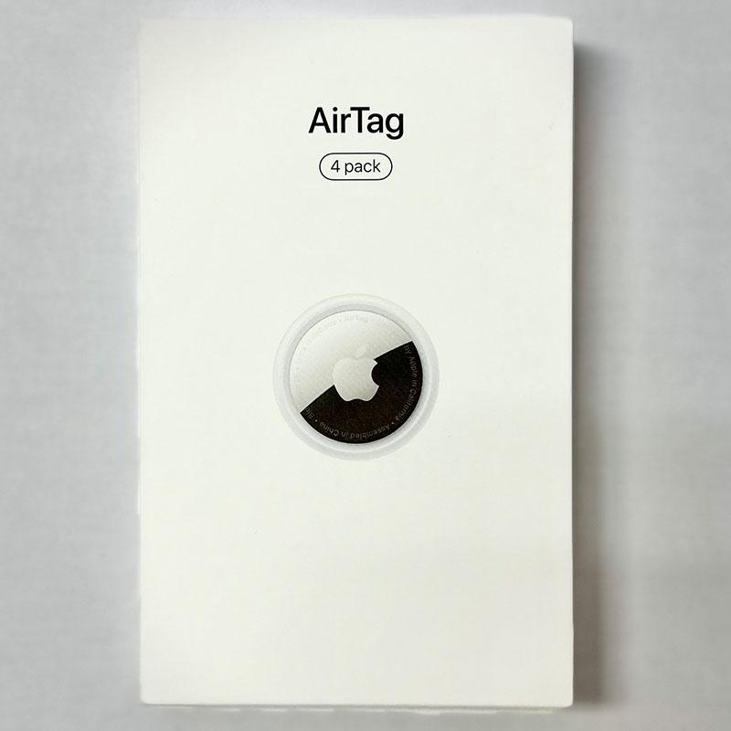 保証開始】【未開封品】Apple AirTag 4個入り : 4549995106596-2 