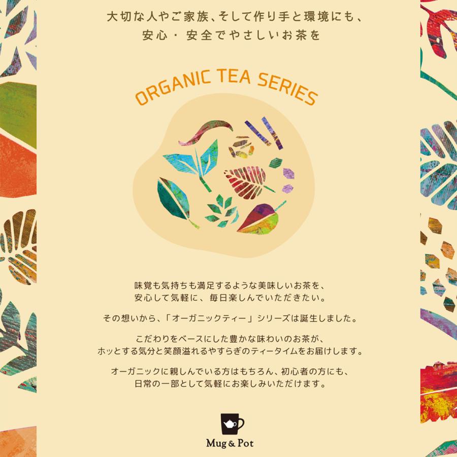 organic オーガニック ジャスミンティー ティーバッグ Mug&Pot（1.5g×15包）｜tokyoteatrading｜18