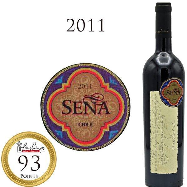 飲みごろを迎えた2011は93点セーニャ 2011 Sena チリ カリテラ CHILE CALITERRA 750ml 赤ワイン フルボディ