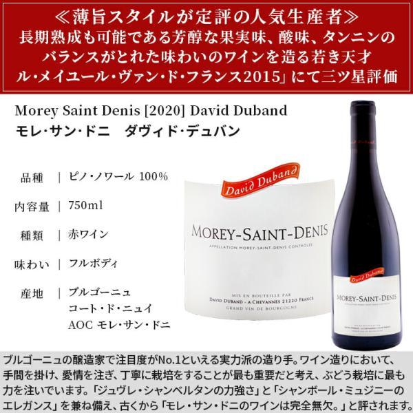 ダヴィド デュバン モレサンドニ レ ブロ 2020 モレ サン ドニ 2020 ダヴィド デュバン Morey Saint Denis