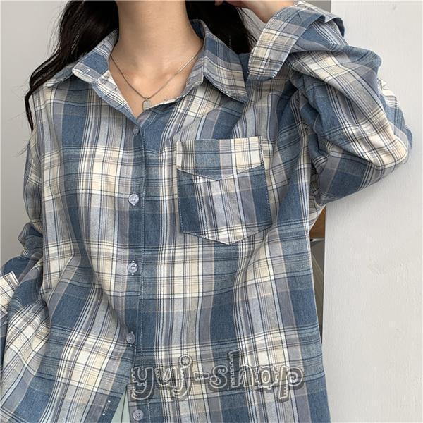 新品✨DENIM&DUNGAREE ムラチェックシャツ ネルシャツ 2023AW 楽天市場】チェック柄 ネルシャツ ブラウス 秋 シャツ チェック