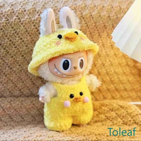 新品2点セット labubuラブブぬいぐるみ服17cm着せ替え着ぐるみ | ブランド登録なし