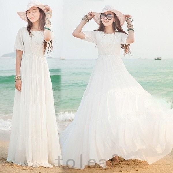 リゾートワンピワンピース夏ワンピース春リゾートワンピマキシワンピ白ワンピースビーチワンピース夏リゾートワンピ海シフォンワンピ 一部予約