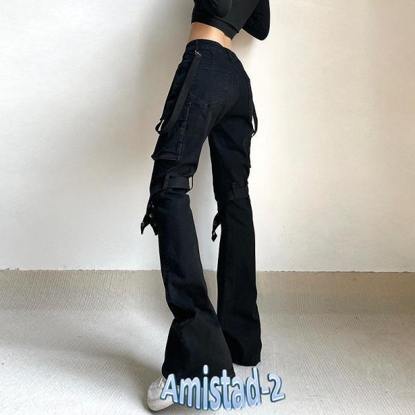 ストリート ガルクラ Y2K かっこいい デザインパンツ ストリート ガルクラ Y2K かっこいい デザインパンツ