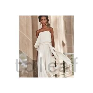 公式限定新作 送料無料 ウェディングドレスパンツ二次会花嫁ドレスかっこいいパンツドレスパーティードレスパンツシンプルおしゃれ個性的ナチュラルカジュアル海外挙式パ Mar 3tttk3va Toleaf ヤフーショップ 通販 Yahoo ショッピング 絶妙