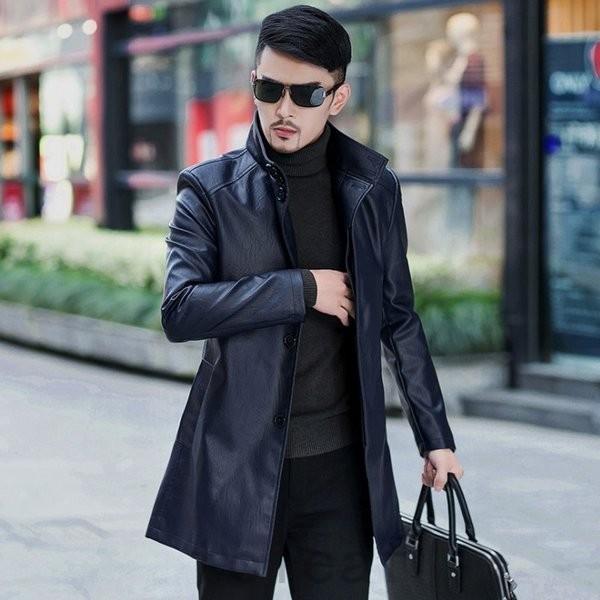 トレンチコートメンズビジネス通勤コートジャケットアウターおしゃれブランド無地紳士コート Pコート サイズ 3xl Gvcal Com