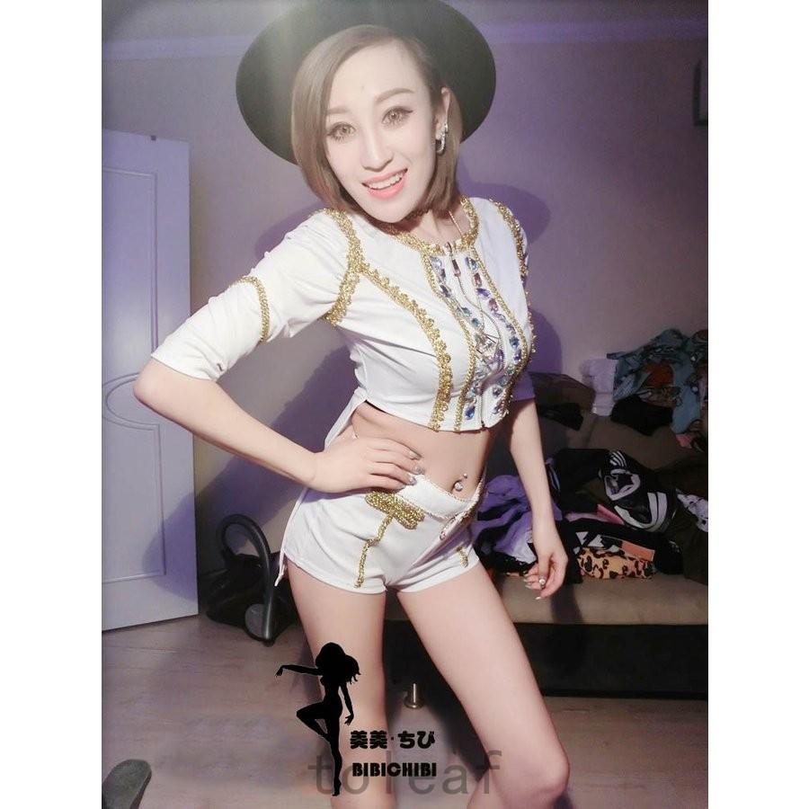 国内最安値 ダンス衣装ヒップホップ ダンスウェア ダンスパンツ 上下セット Hiphop レッスン着 ステージ衣装 セクシー系 多彩にアレンジ Pmajk Gov Pk