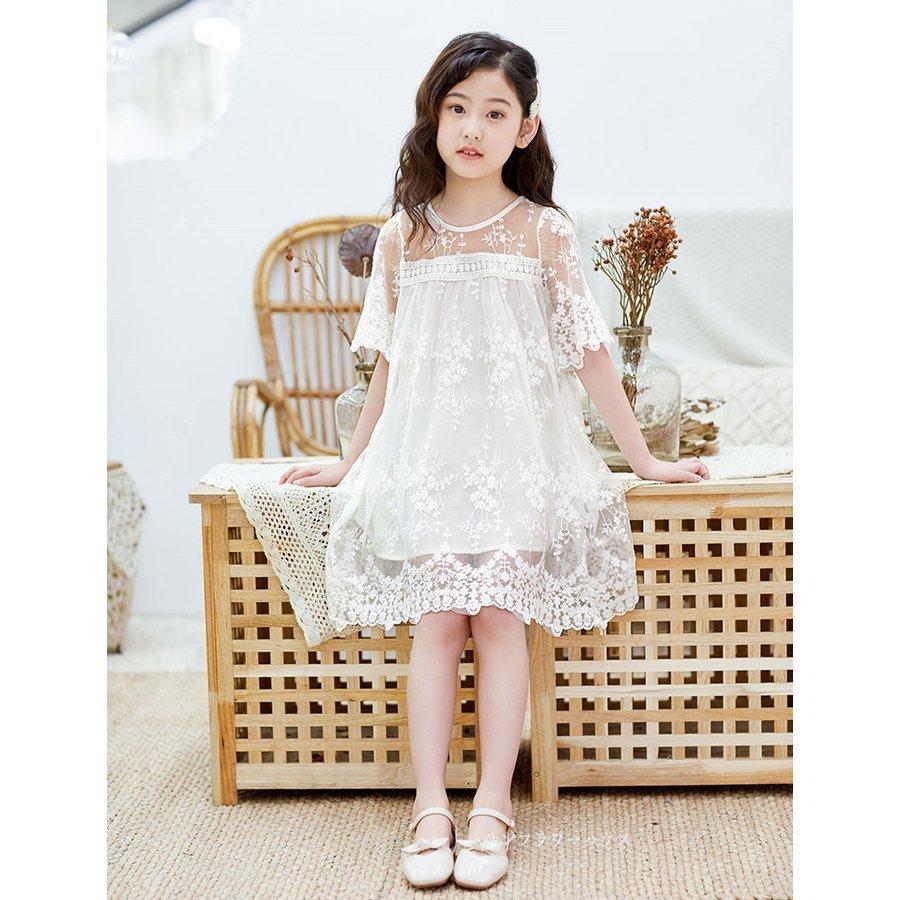 即発送可能 子供ドレス ジュニア キッズ 夏 子供服 の子 フォーマルワンピース 白ワンピース ワンピース 韓国子供服 110 165cm 可愛い 着痩せ 発表会 プレゼント 無地 白 ワンピース チュニック カラー 長袖 ホワイトワンピース Www We Job Com