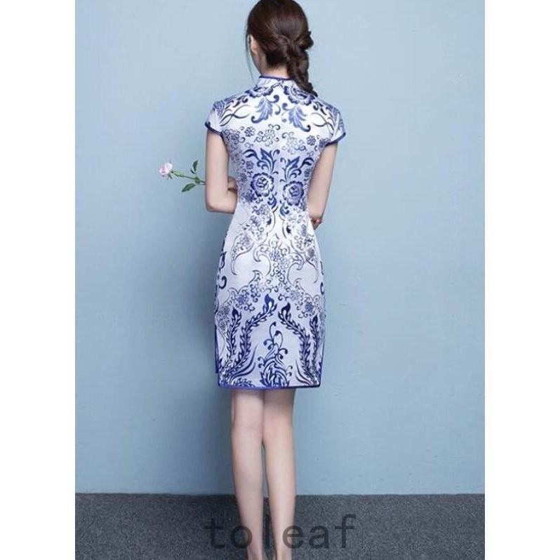 1058円 Sale 61 Off チャイナドレス 中華服 ワンピース マキシ丈半袖 花刺繍ドレスパーティー中華ドレス チャイナワンピース 大きい 美シルエットフォマールドレス二枚