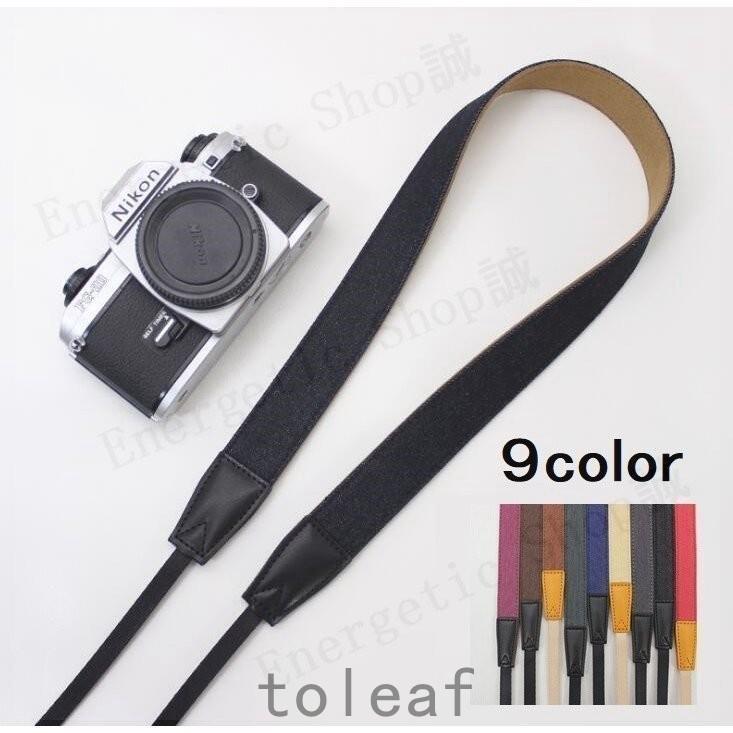 上品な カメラストラップ 細め おしゃれ デニム 一眼レフ ミラーレス一眼レフ 2キャノン ニコン オリンパス ソニー ミラーレス一眼にぴったり Simbcity Net