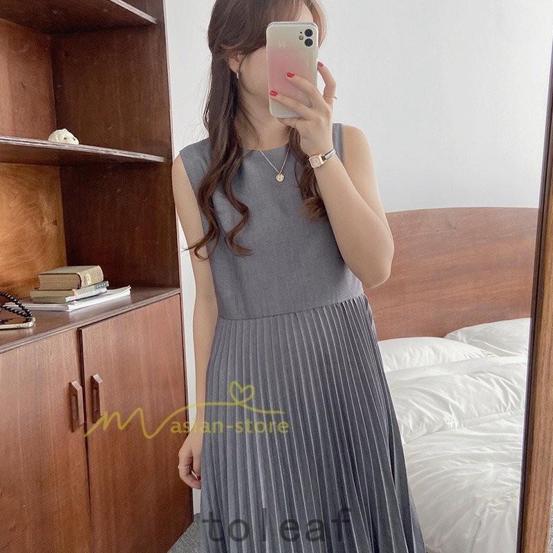 セール 登場から人気沸騰 40代 30代 代 エレガント ナチュラル服 森ガール 無地 マキシワンピース レディース プリーツワンピース ワンピース 50代 お出かけ 上品 ノースリーブ 着痩せ ワンピース カラー グレー 画像参考 Www Harmonylu Com