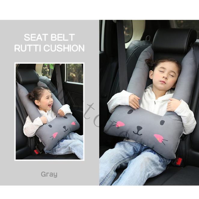 ショルダーガード ルティクッション 睡眠補助 ジュニアシート ベビー キッズ 安全 車用品 プレゼント お得クーポン発行中 洗濯可能 チャイルドカー 旅行 妊婦 可愛い