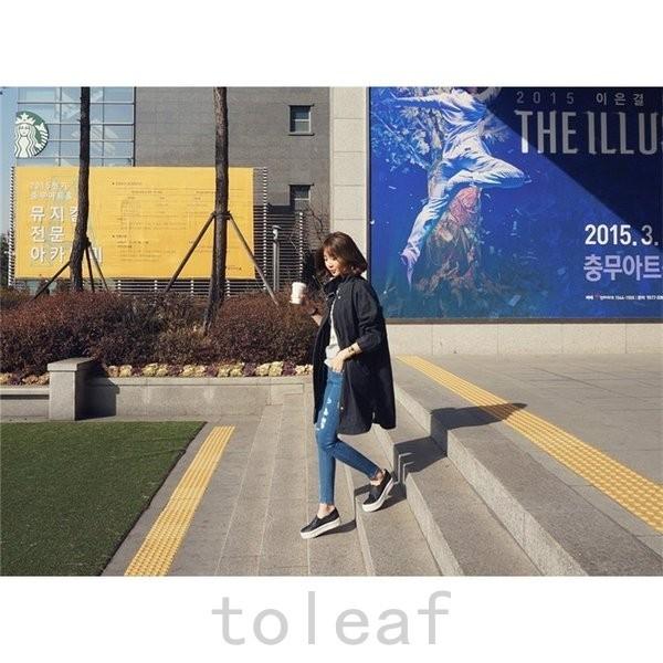 トレンチコートレディース40代ロングジャケットスプリングコートネイビージャケットライトアウター秋服韓国風カジュアル30代50代大きいサイズ Wjq Udz2jdfk Toleaf ヤフーショップ 通販 Yahoo ショッピング