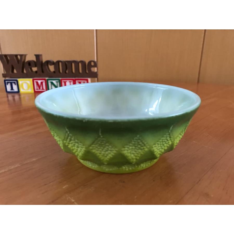Fireking キンバリーシリアルボウル ファイヤーキング fire-king キンバリーシリアルボウル 緑 : Tom