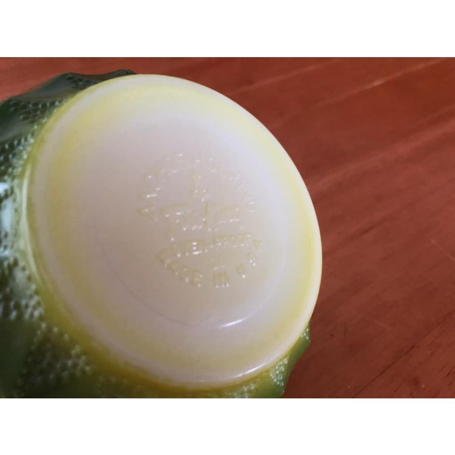 ファイヤーキング fire-king キンバリーシリアルボウル 緑 : Tom