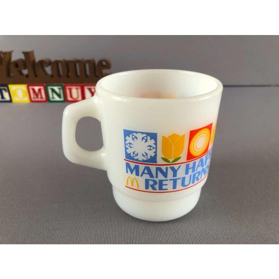 A*.様 Fire-king McDonald's マグカップ 2個セット Amazon.co.jp: Fire-King ファイヤーキング マクドナルド マグ 2