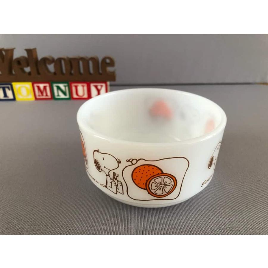 ファイヤーキング fire-king スヌーピー スイーツ ボウル : Tom-nuy