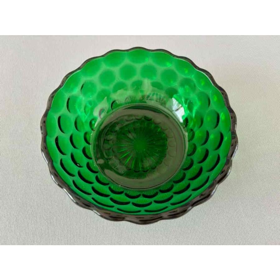 アンカーホッキング フォレストグリーン バブル フルーツボウル : Tom