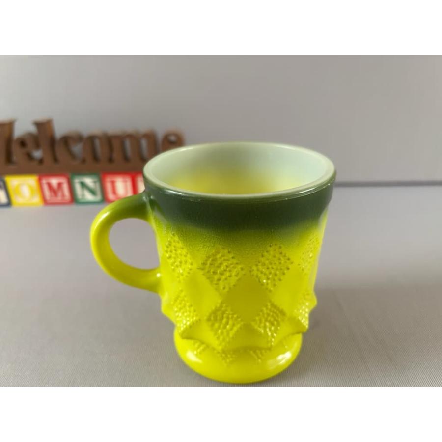ファイヤーキング キンバリー マグカップ グリーン 黄土 緑 2個セットA