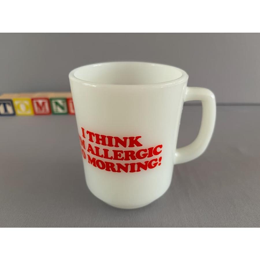 ファイヤーキング fire-king スヌーピー モーニングアレルギー : Tom