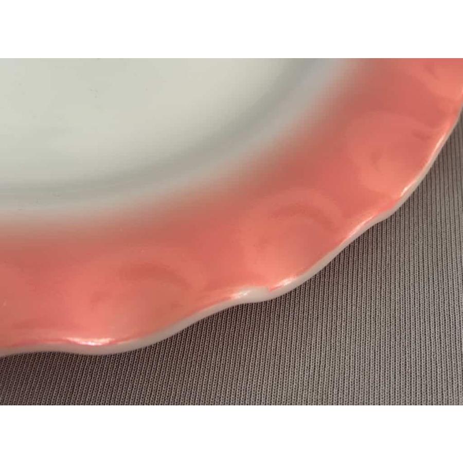 ヘーゼルアトラス ピンクリプル カップ＆ソーサー＆プレート セット