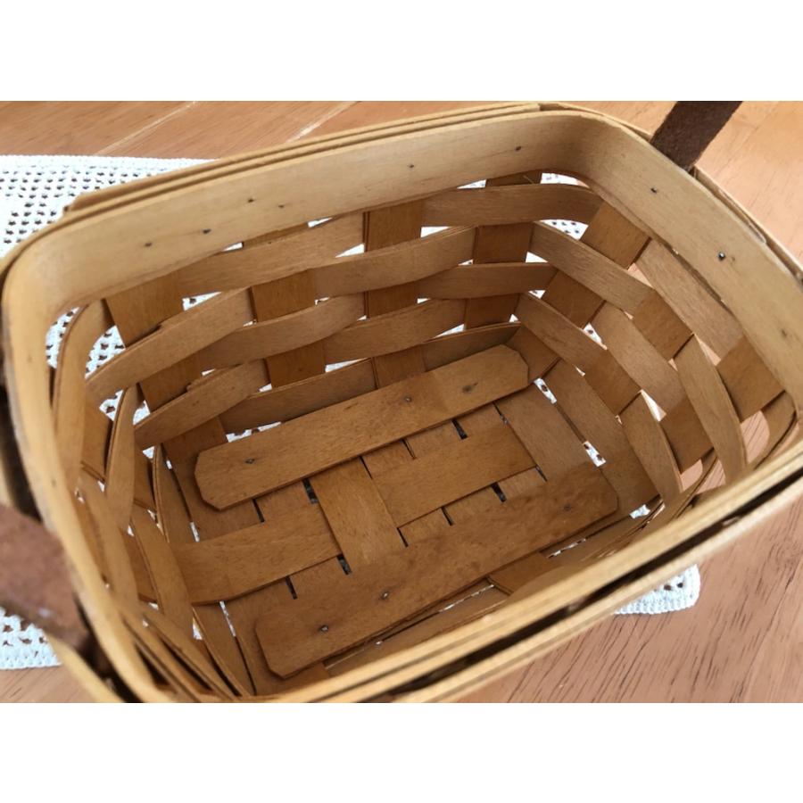 【美品】ロンガバーガー Longaberger バスケット ケーキバスケット ロンガバーガーLongaberger HOMESTEAD バスケット 2000 : Tom