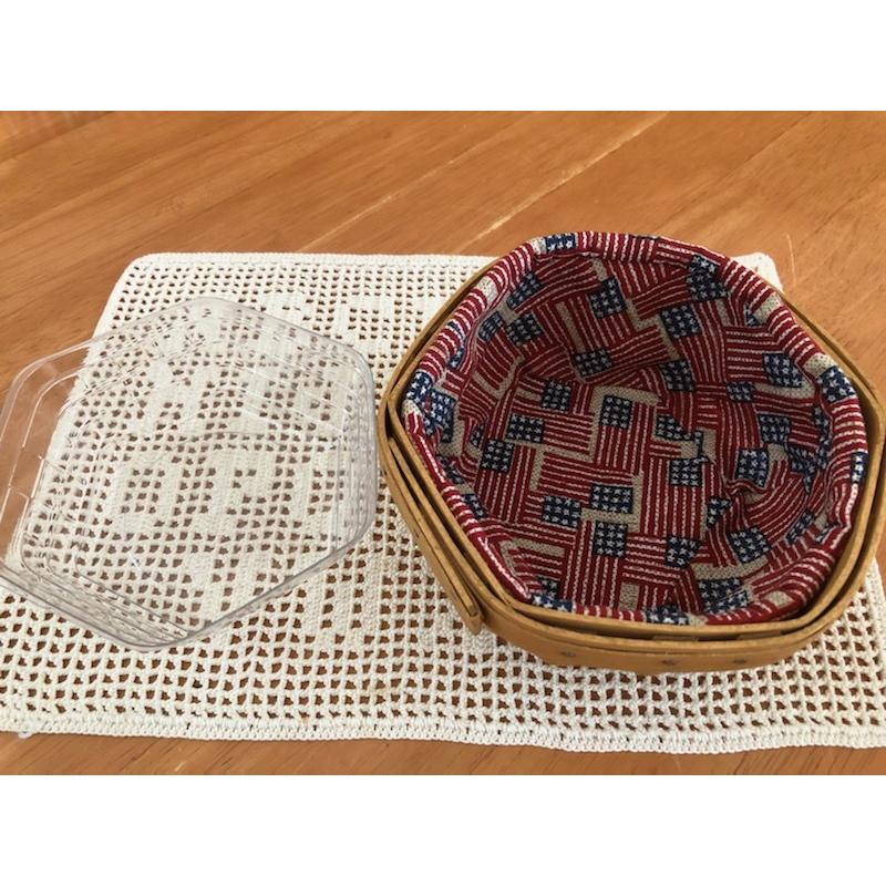 【特大サイズ】ロンガバーガー　バスケット ロンガバーガーLongaberger 6角形バスケット 2003 : Tom-nuy - 通販