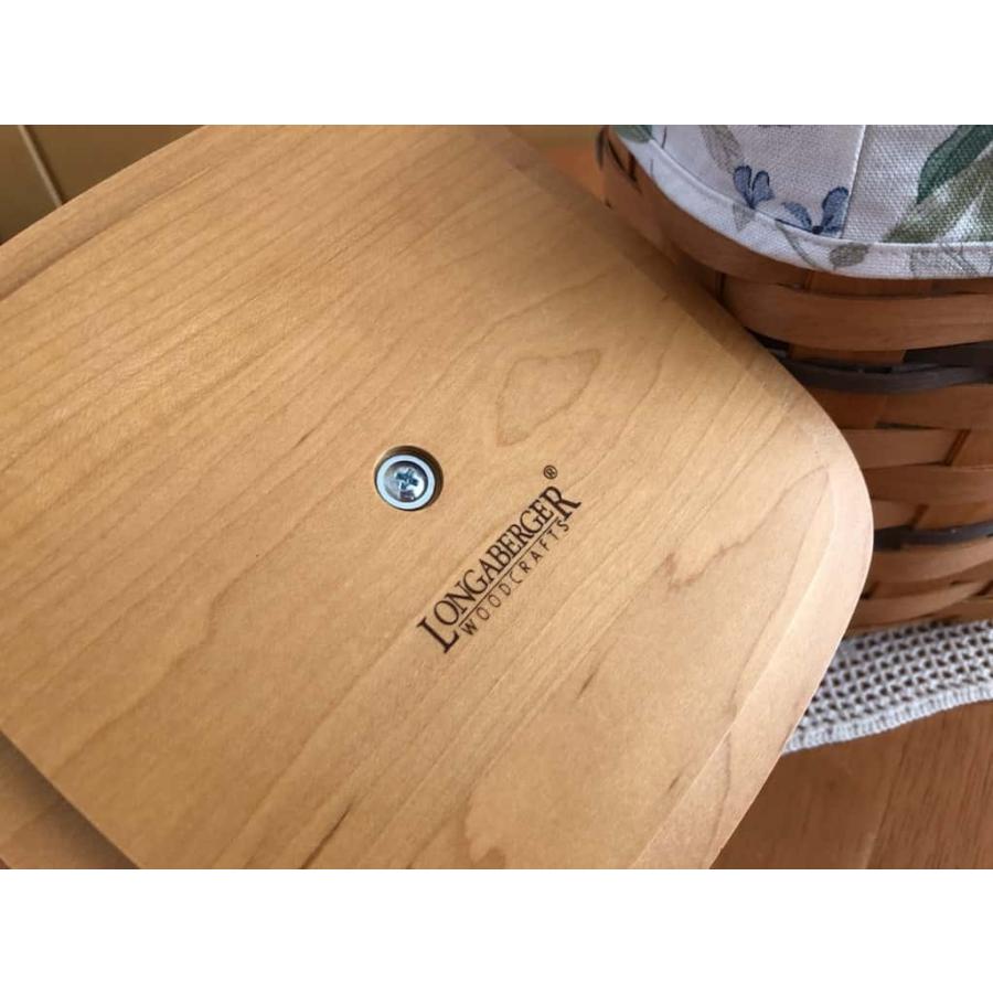 ロンガバーガーLongaberger ボタニカル柄バスケット 1996 : Tom-nuy