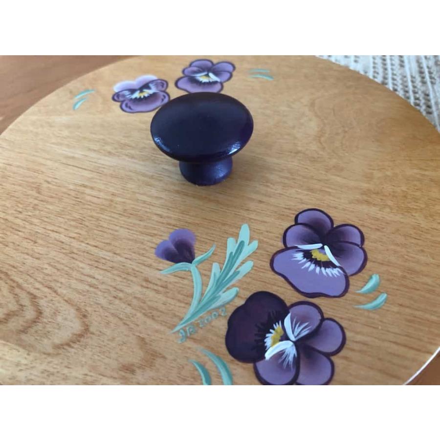 ロンガバーガーLongaberger メイシリーズ パンジーバスケット 1992