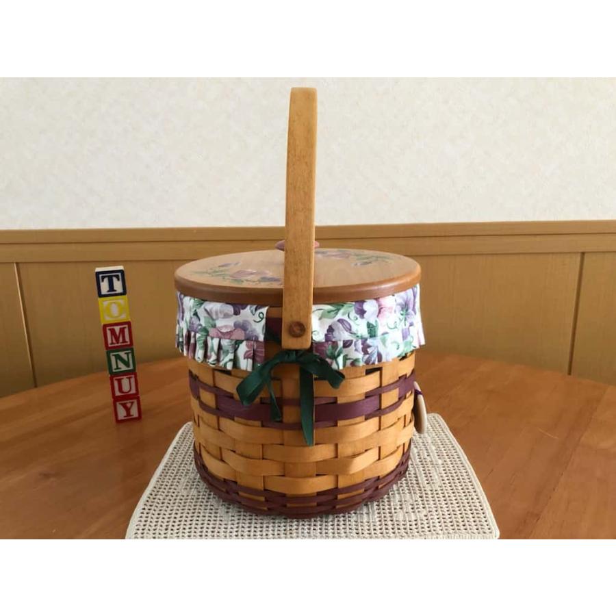 ロンガバーガー　バスケット　纏め売り ロンガバーガーLongaberger メイシリーズ スイートピーバスケット 1996