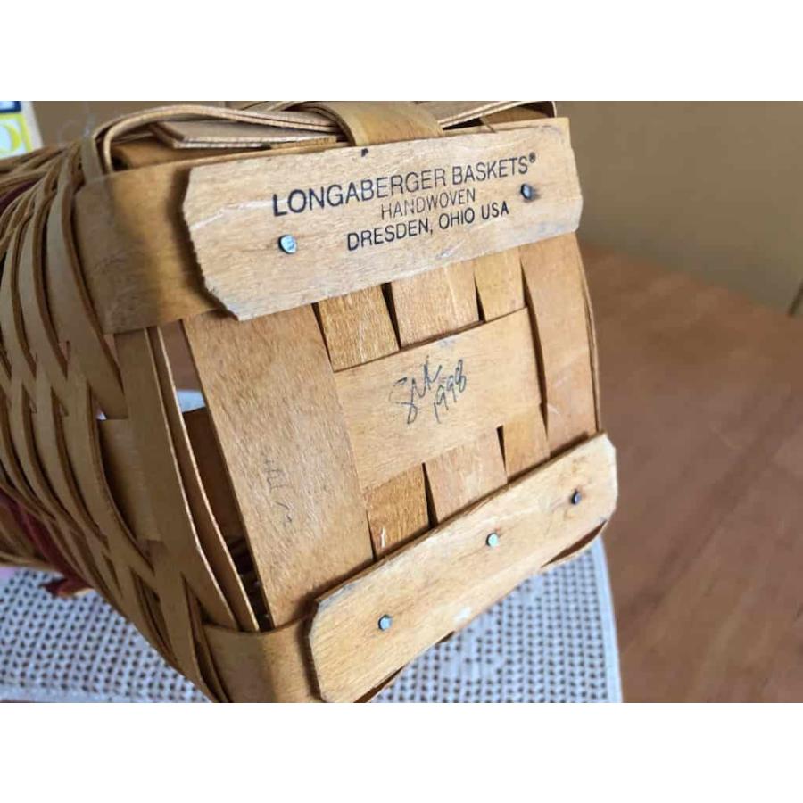 ロンガバーガーLongaberger メイシリーズ スナップドラゴンバスケット