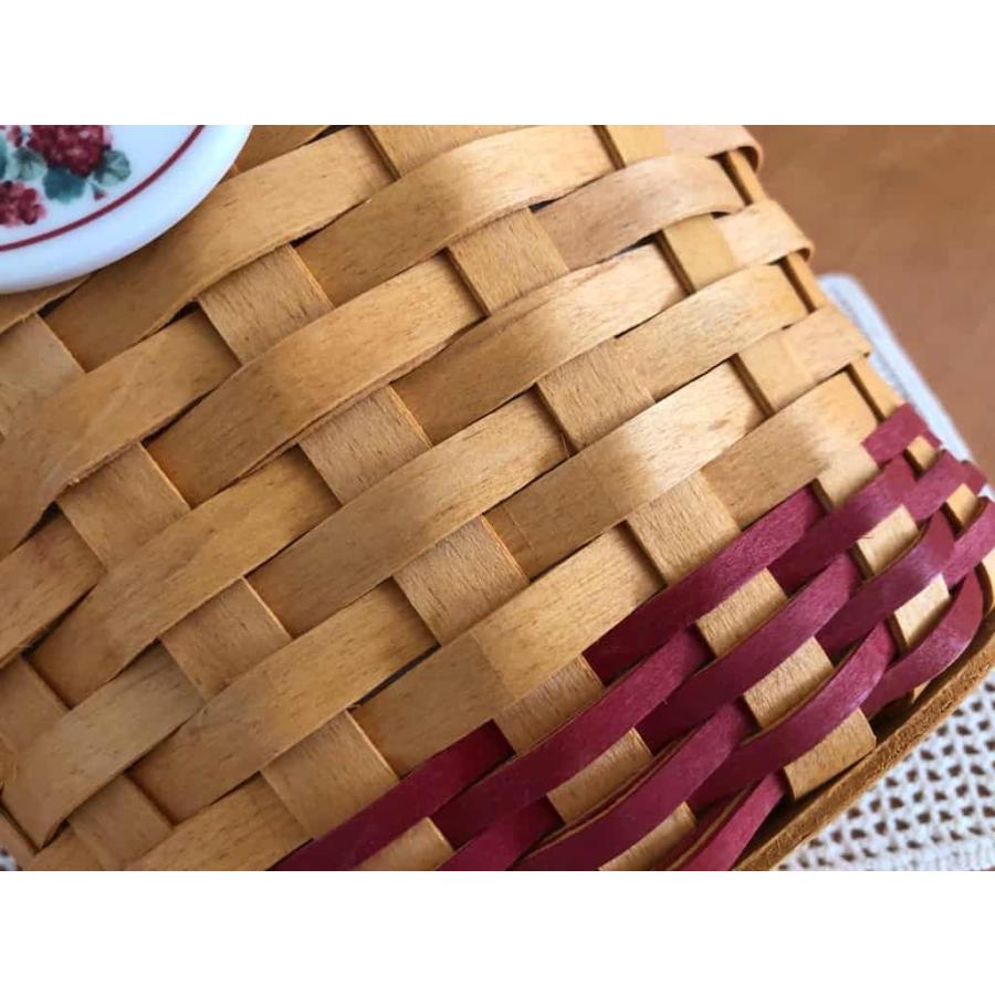 ロンガバーガーLongaberger メイシリーズ ゼラニウムバスケット