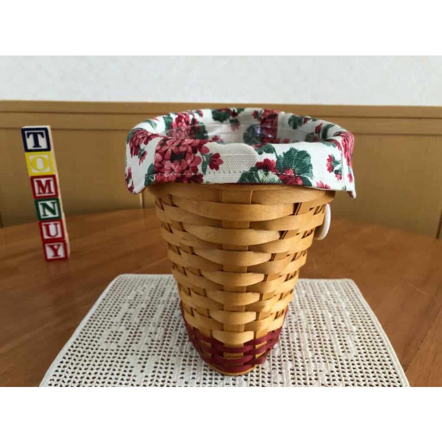 ロンガバーガーLongaberger メイシリーズ ゼラニウムバスケット 2002