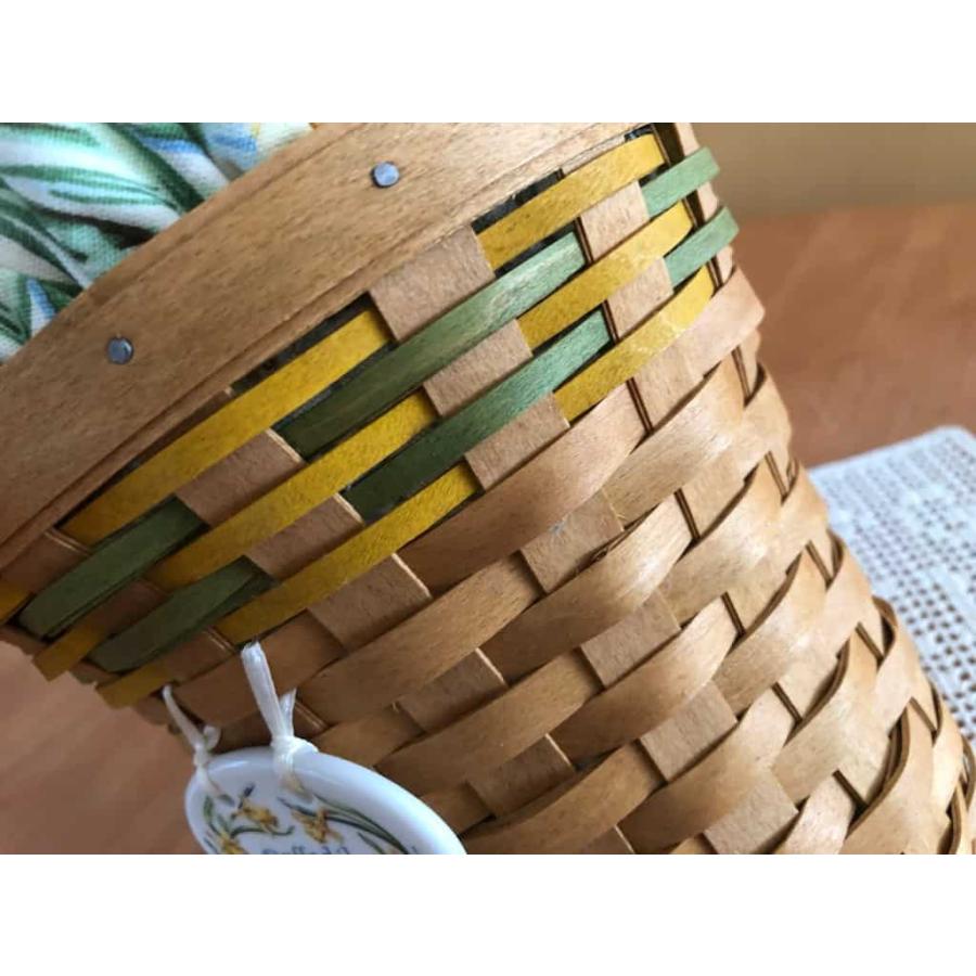 ロンガバーガーLongaberger メイシリーズ スイセンバスケット 2008