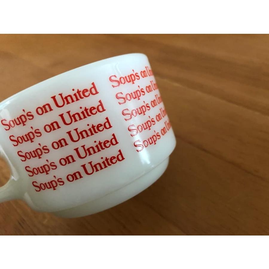 レア＊ ユナイテッド航空　スープマグ　PYLEX 耐熱ガラス レア＊ ユナイテッド航空 スープマグ PYLEX 耐熱ガラス - メルカリ