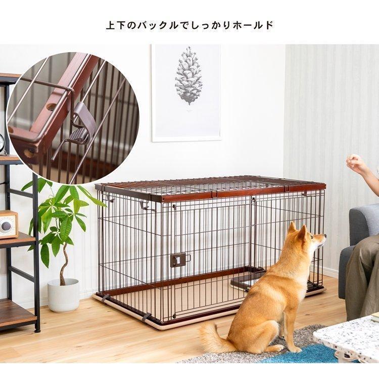 犬 ケージ 犬ケージ ゲージ おしゃれ ペットサークル ケージ 小型犬 大型犬 室内 広い お掃除楽ちんウッディサークル ケージ 約