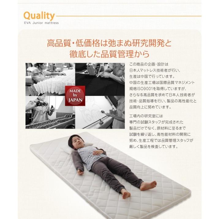 薄型・軽量 折り畳み可能 ポケットコイル マットレス セミシングル