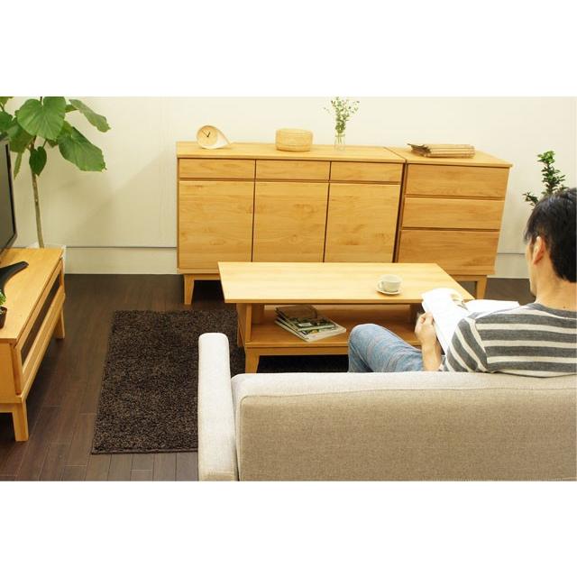 北欧 サイドボード キャビネット 120 天然木 アルダー 無垢材 北欧 サイドボード キャビネット 120 天然木 アルダー 無垢材