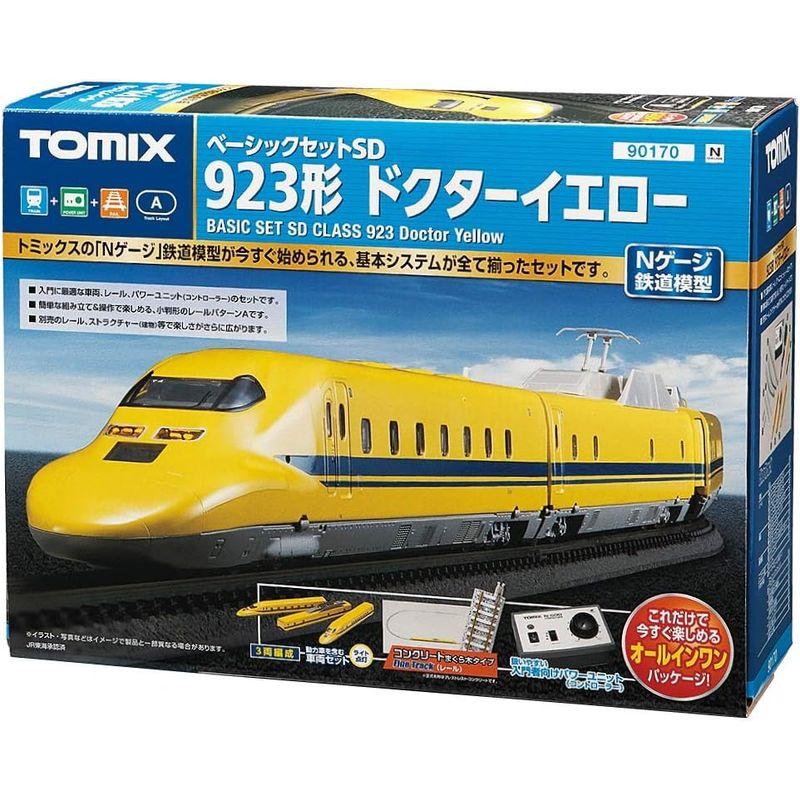 TOMIX Nゲージ ベーシックセットSD 923形 ドクターイエロー 90170 鉄道模型 入門セット Nゲージ ベーシックセットSD 923形 ドクターイエロー 鉄道模型 入門セット