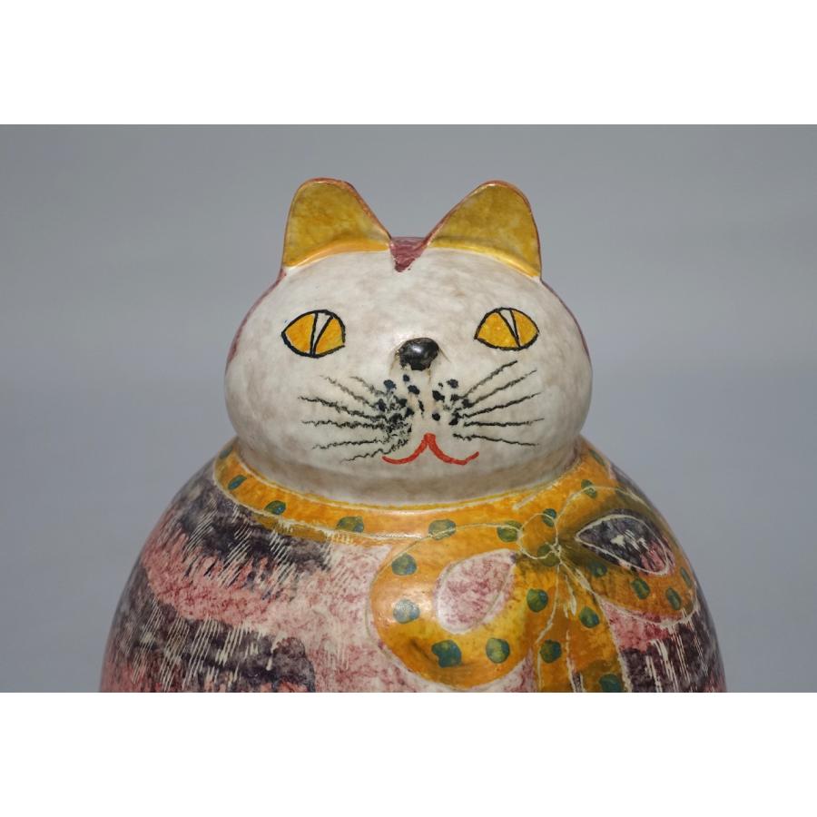 Ceramiche Ronzan 陶器製　イタリア製　猫　置物 Ceramiche Ronzan 陶器製 イタリア製 猫 置物 - メルカリ