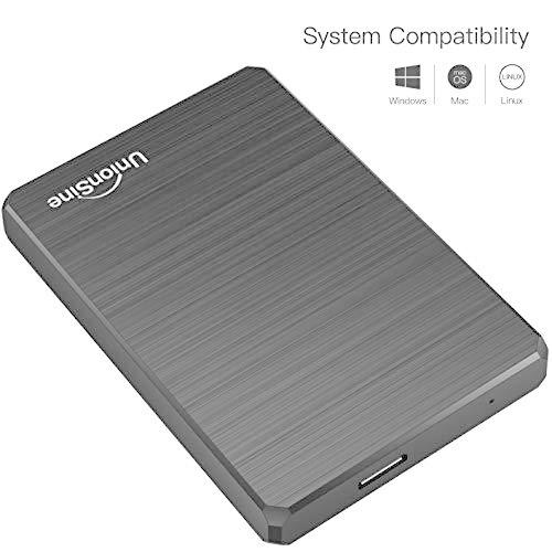 UnionSine 超薄型外付け ハードディスク外付けHDD ポータブルハードディスク 250GB 2.5インチ USB3.0に対応 PC/Mac/P｜tomato2021｜03