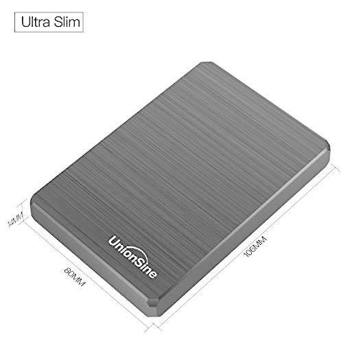 UnionSine 超薄型外付け ハードディスク外付けHDD ポータブルハードディスク 250GB 2.5インチ USB3.0に対応 PC/Mac/P｜tomato2021｜07