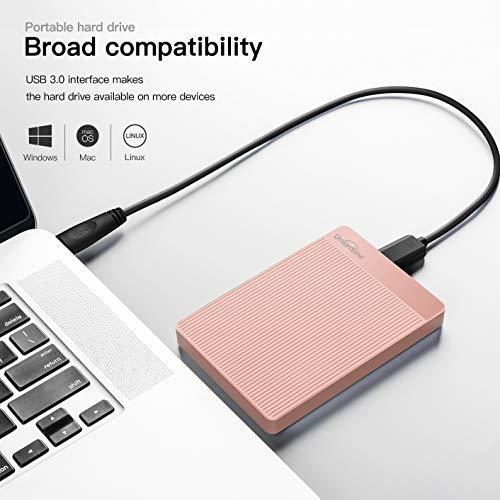 UnionSine 超薄型外付けHDD ポータブルハードディスク 500GB 2.5インチ USB3.0に対応 PC/Mac/PS4/XBox適用 (｜tomato2021｜03