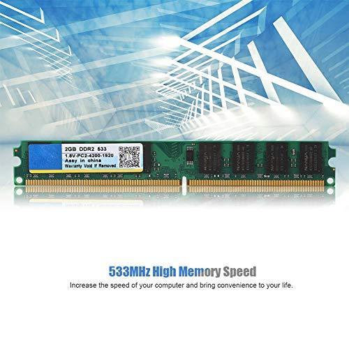 PC用メモリ DDR2 533MHz 2G 240Pin PC2-4200 完全互換 高速操作 安定性能 デスクトップマザーボードメモリRAM向け メ｜tomato2021｜05