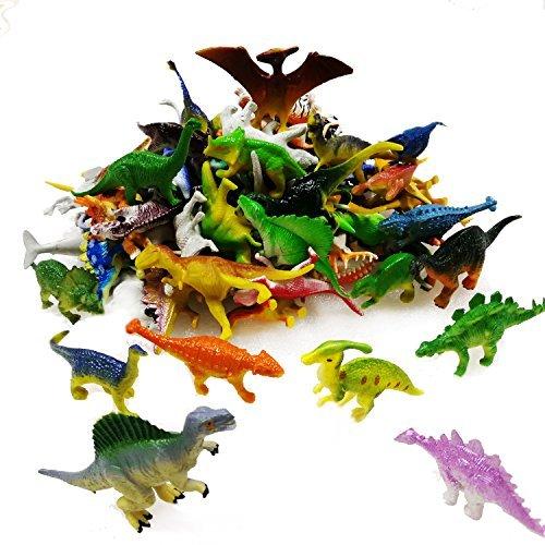OuMuaMua 恐竜フィギュアおもちゃ ミニ プラスチック 78個セット｜tomato2021｜02