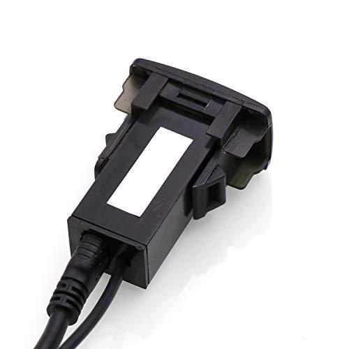 USB入力ポート＆HDMI入力ポート オーディオパーツ スイッチホールパネル HONDA ホンダ車系用 (サイズB:37*24mm)｜tomato2021｜04