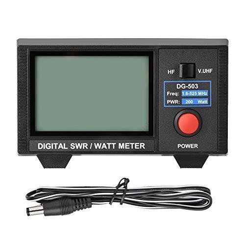 Richer-R DG-503デジタルLCD 3.5インチSWR /ワットメーター1.6-60MHz / 125-525MHz 多機能 高性能 双方向 予めご了承ください
