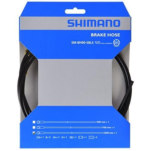 シマノ (SHIMANO) ディスクブレーキホース SM-BH90-SBLS SBLS BR-M820対応 2000mm ブラック ISMBH90SB｜tomato2021