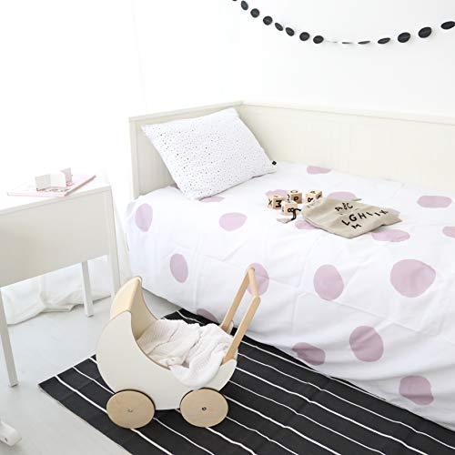 ooh noo(オーノー) 手押し車 トイプラム 木のおもちゃ インテリア ハンドメイド Toy Pram White 予めご了承ください