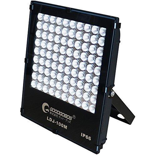 グッドグッズ(GOODGOODS) LED 投光器 100W 狭角40° 屋外 防水 LEDライト 看板灯 屋外照明 倉庫照明 駐車場灯 LDJ-10｜tomato2021